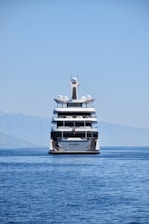 white and black ship on sea during daytime