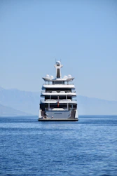 white and black ship on sea during daytime