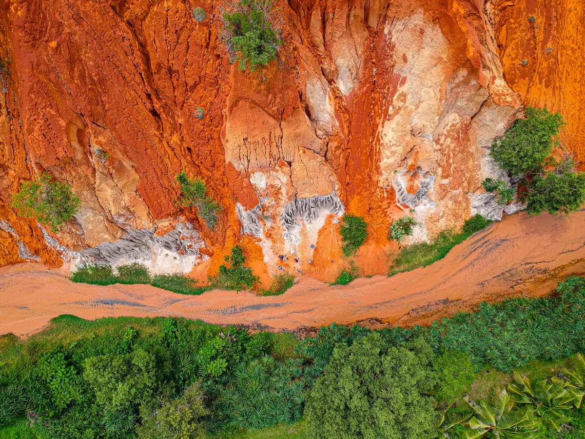 Fairy Stream Suoi Tien Red Sandstone Formations