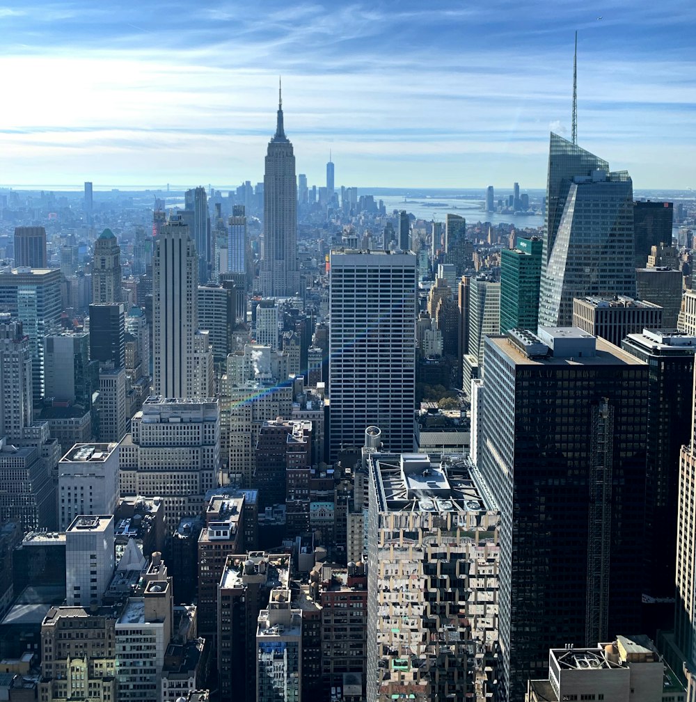 aerial view of city buildings during daytime