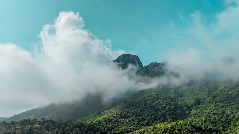 green mountain under blue sky during daytime