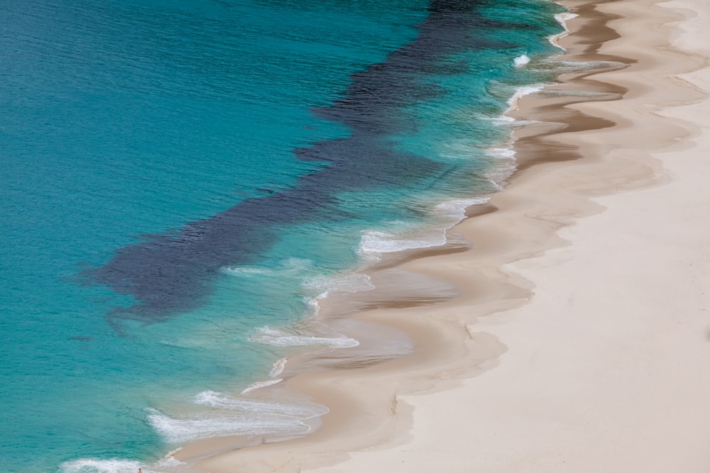 aerial view of beach during daytime