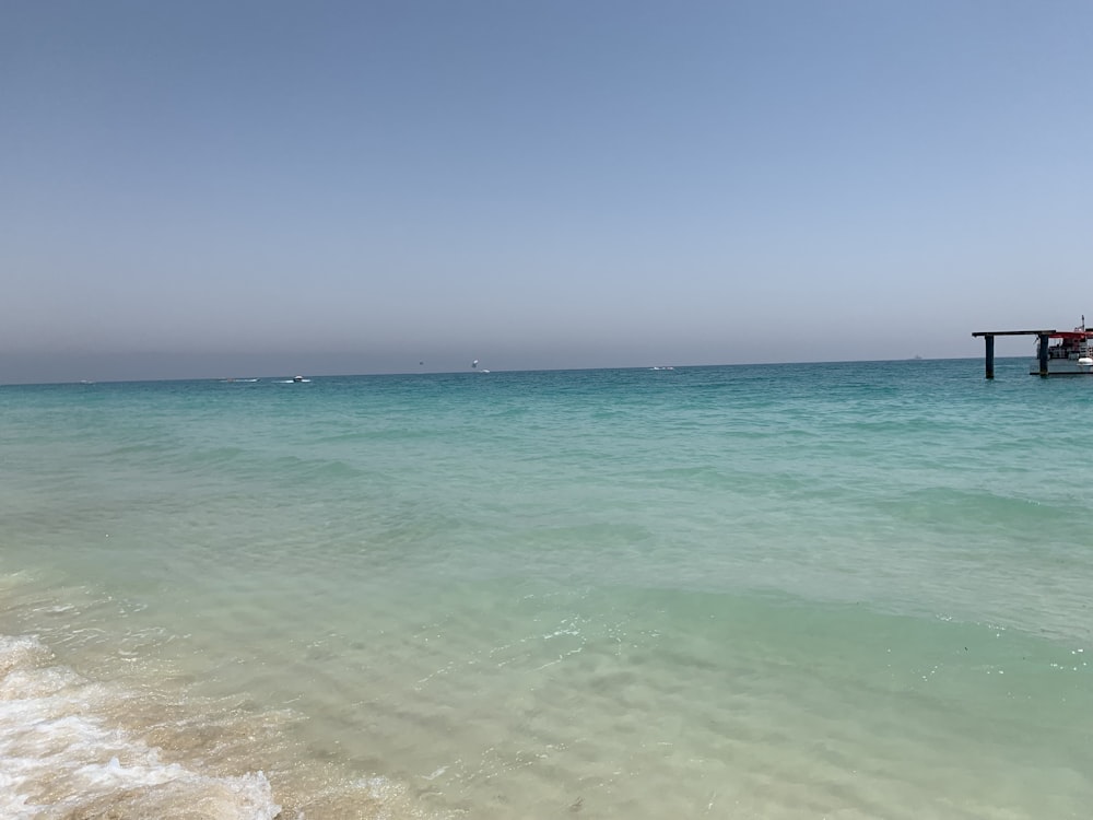 body of water under blue sky during daytime