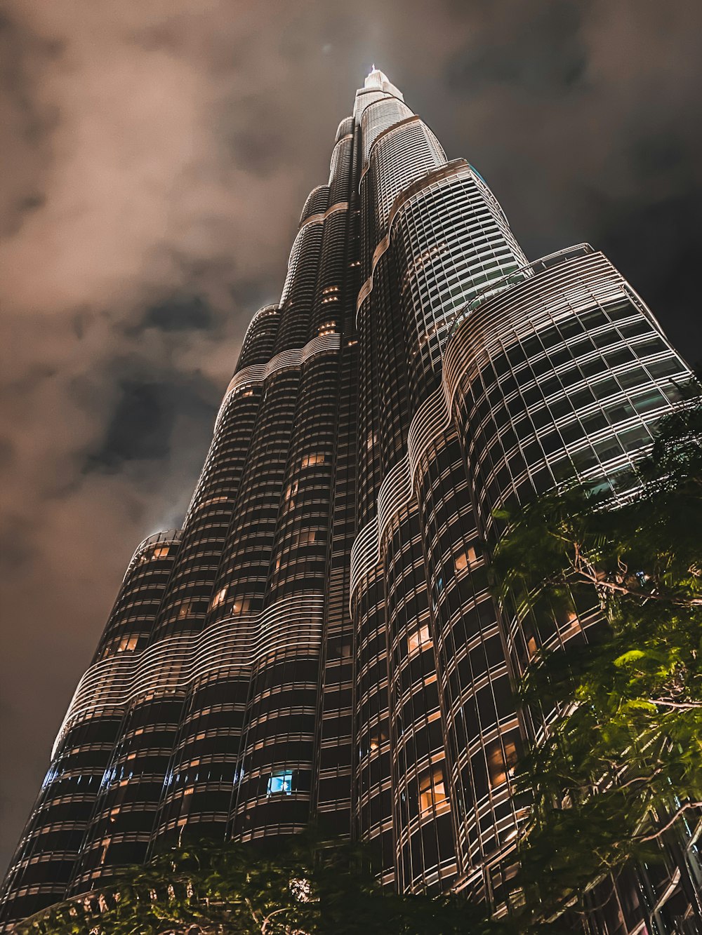 white and black high rise building