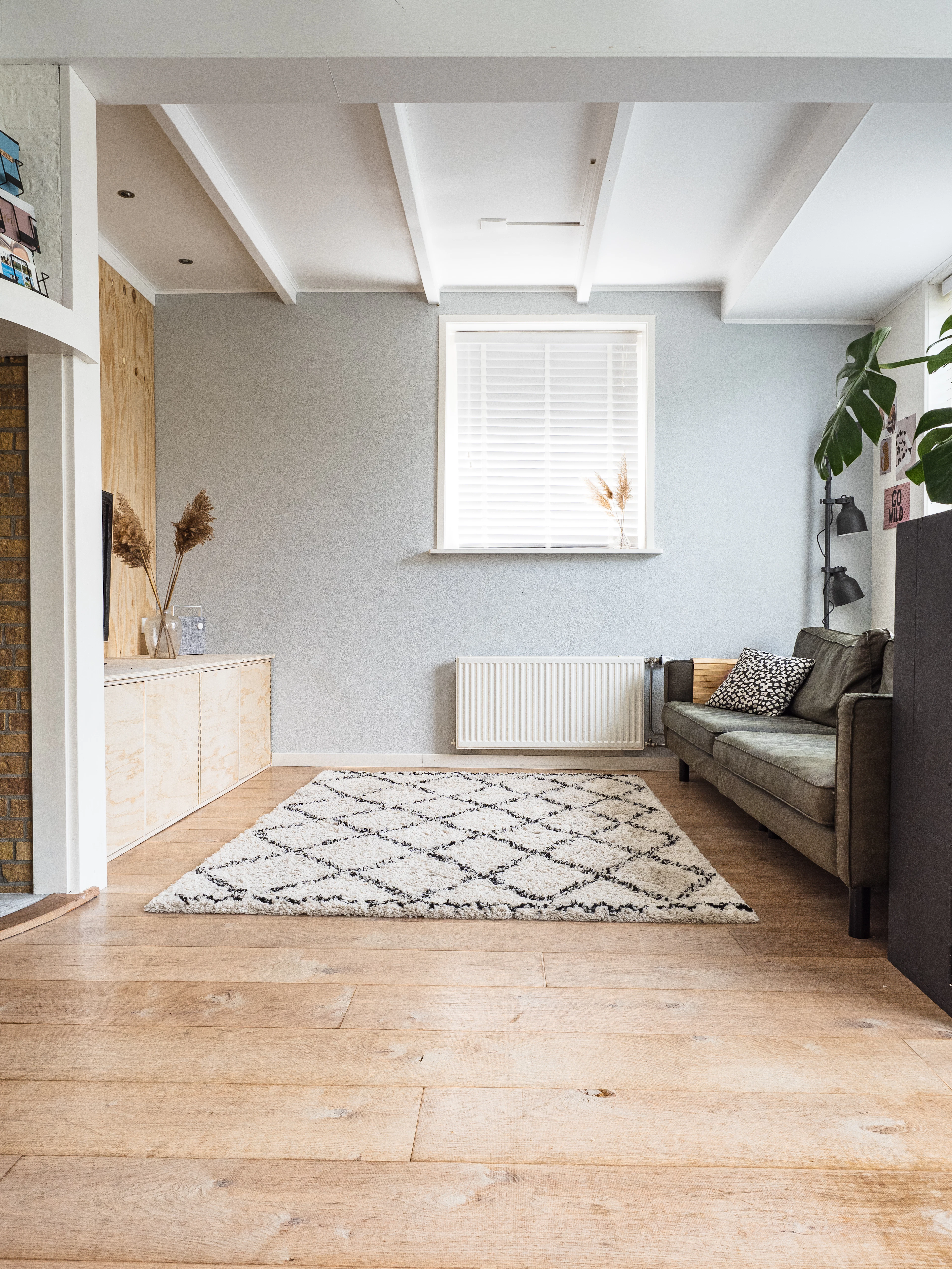 Spacious, freshly cleared interior bathed in natural light