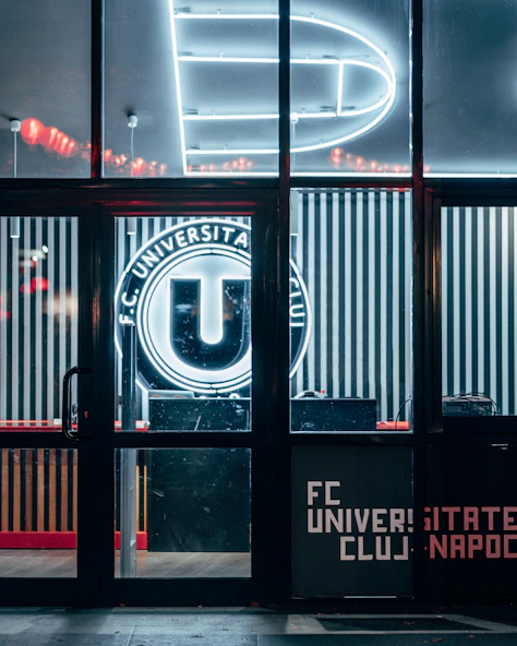 black and white UNKs coffee store