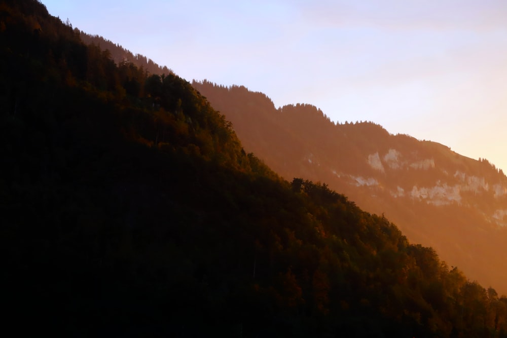 green and brown mountains under white sky during daytime