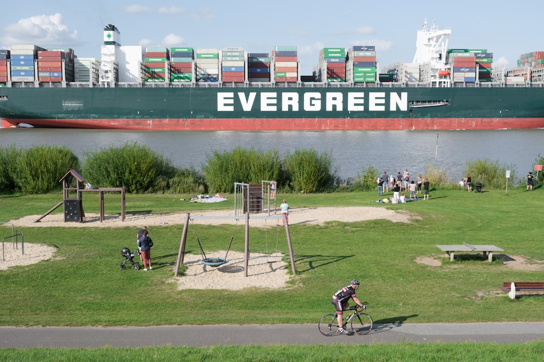 Waterway photo spot Lühe Port of Hamburg