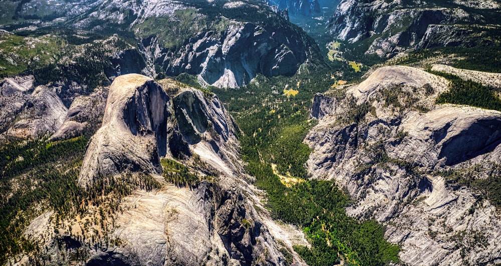 green and gray mountains during daytime