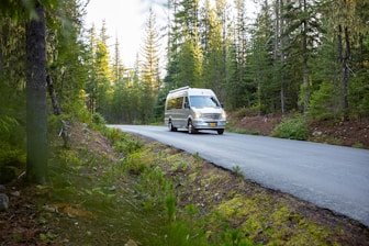 white van on road during daytime