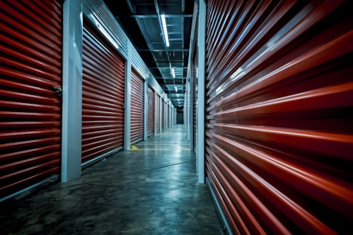 red and white tunnel during daytime
