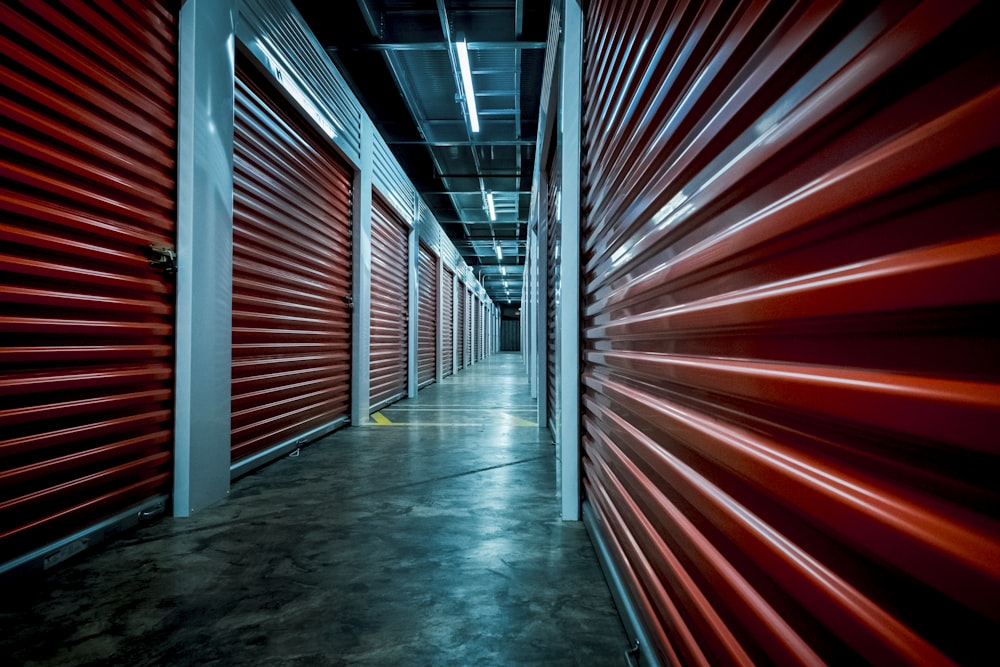 red and white tunnel during daytime