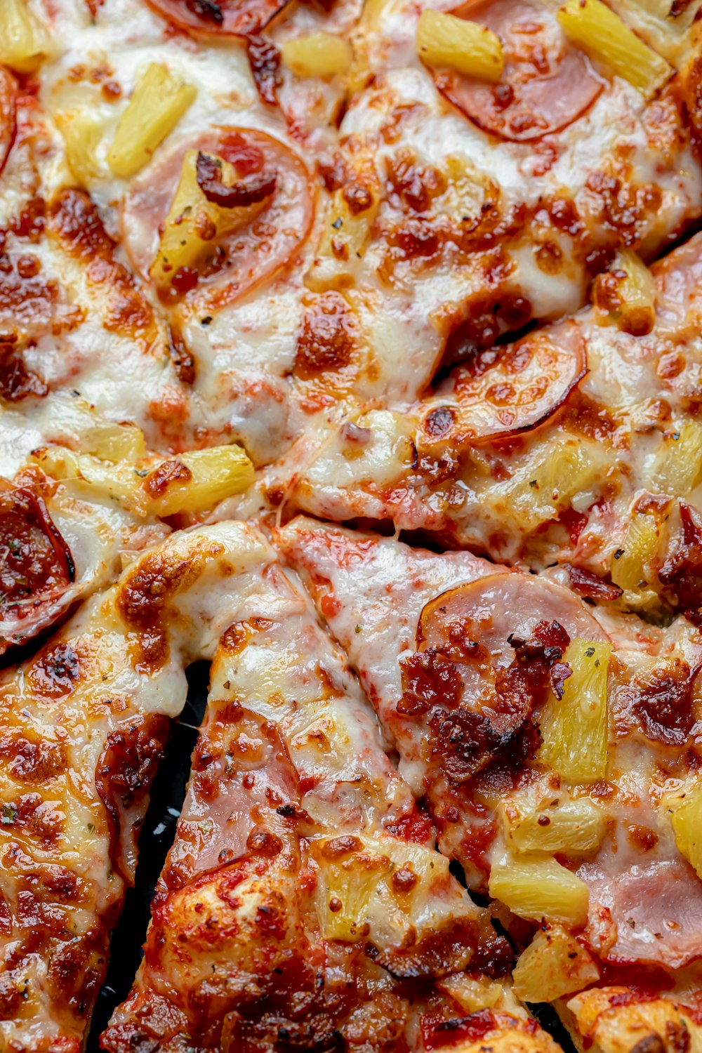 Pizza con queso y queso