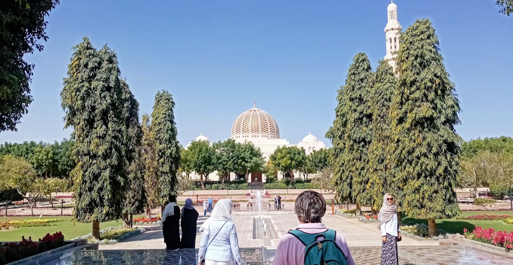 people walking on park during daytime