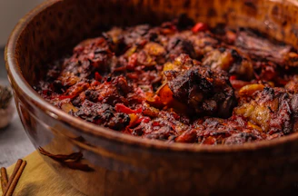 cooked food on stainless steel bowl