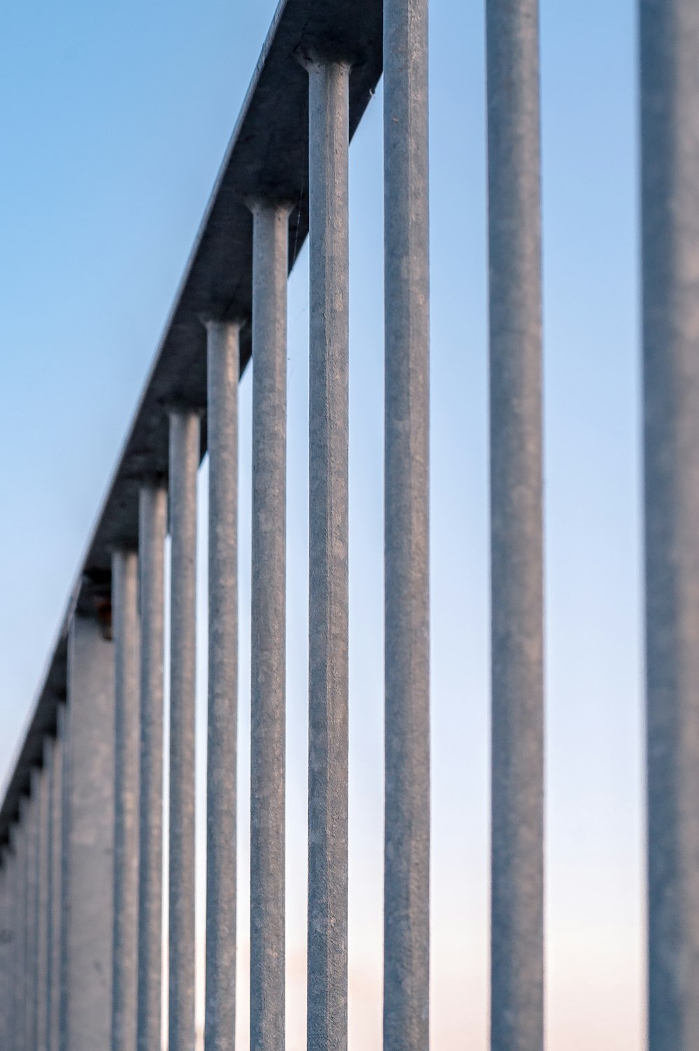 white and black wooden fence