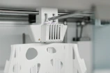 white and black electronic device