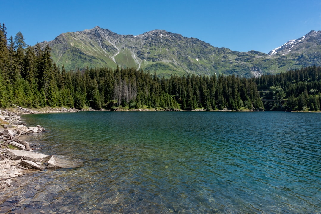 Glacial lake photo spot San Bernardino Oberaletschgletscher