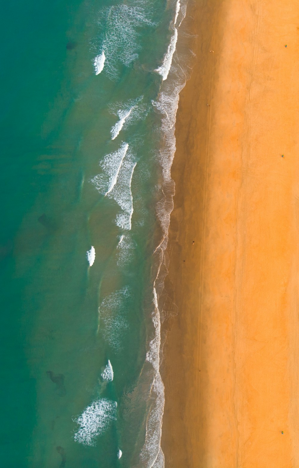 vista aérea da praia durante o dia