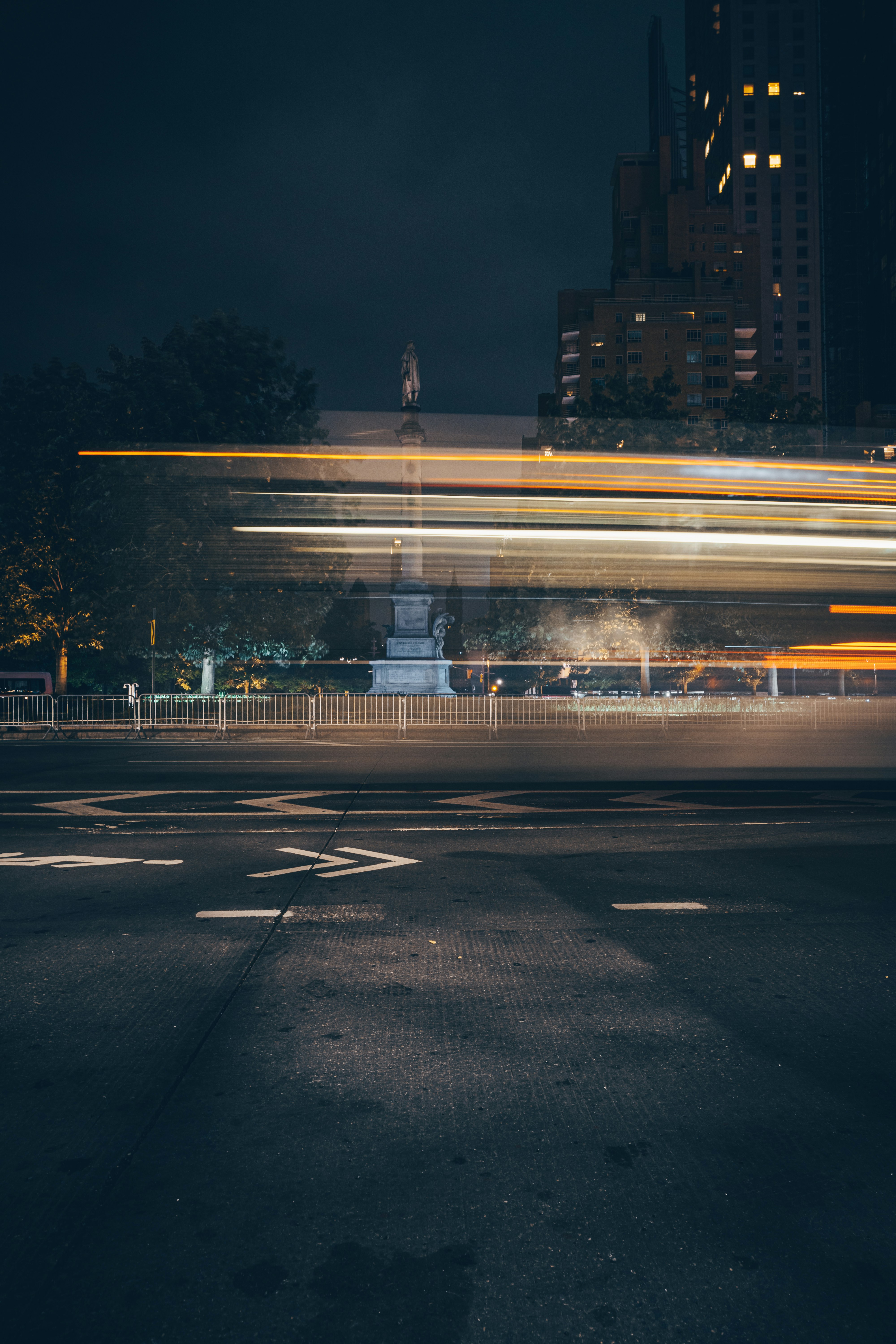 city buildings during night time