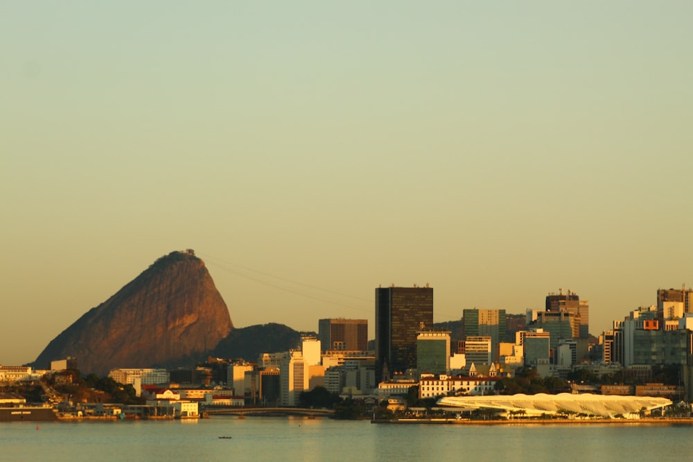 city skyline near body of water during daytime