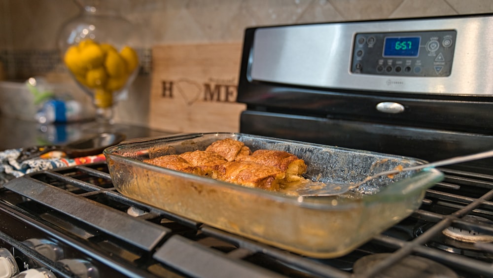 fried chicken on stainless steel tray