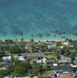 aerial view of beach during daytime