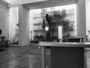 Interior space bathed in natural light showcasing vastu-aligned furniture placement.