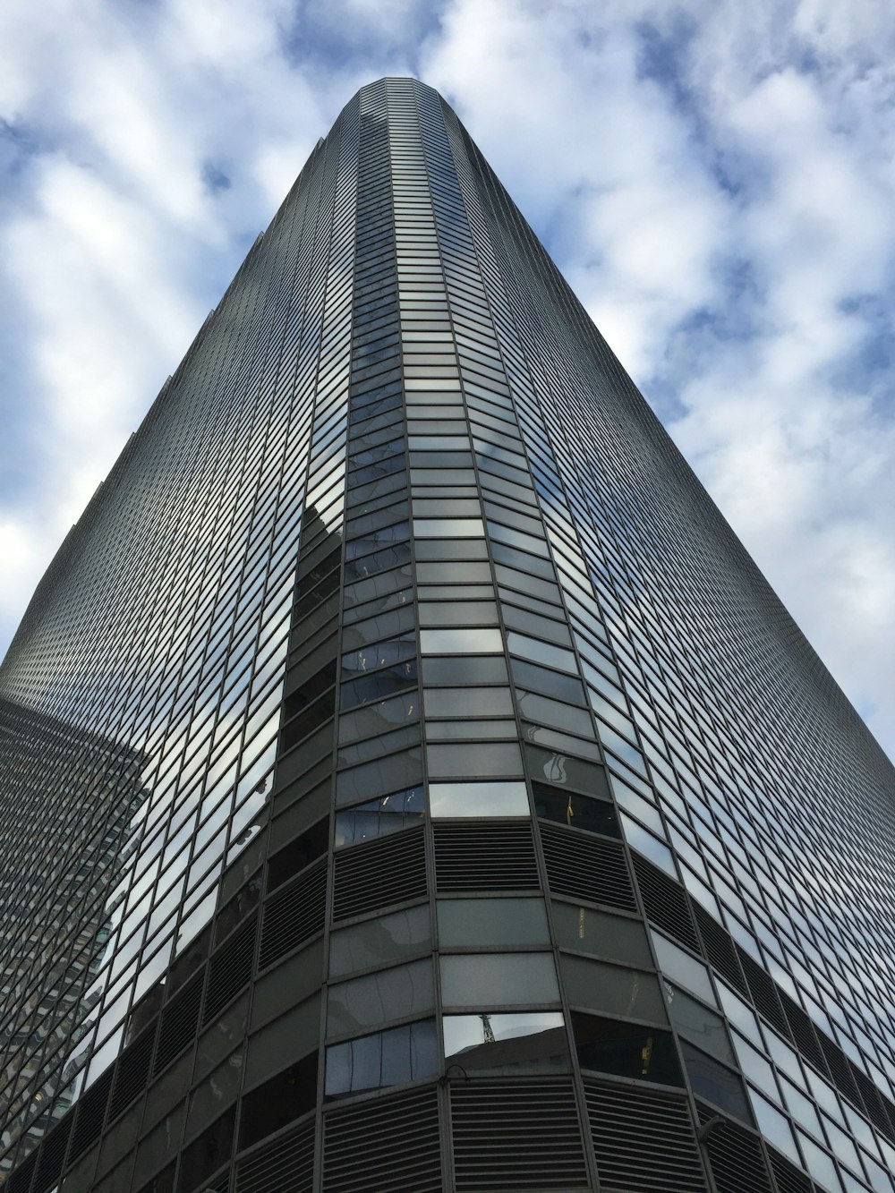 low angle photography of high rise building