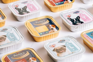 white and red plastic container