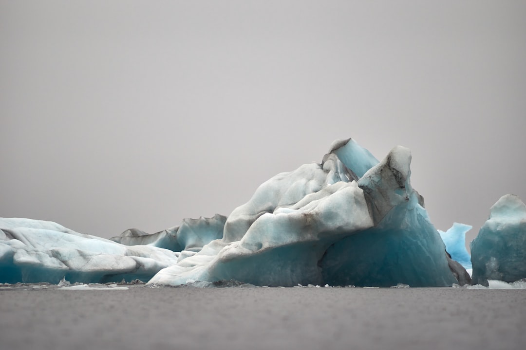 ice on gray sand during daytime