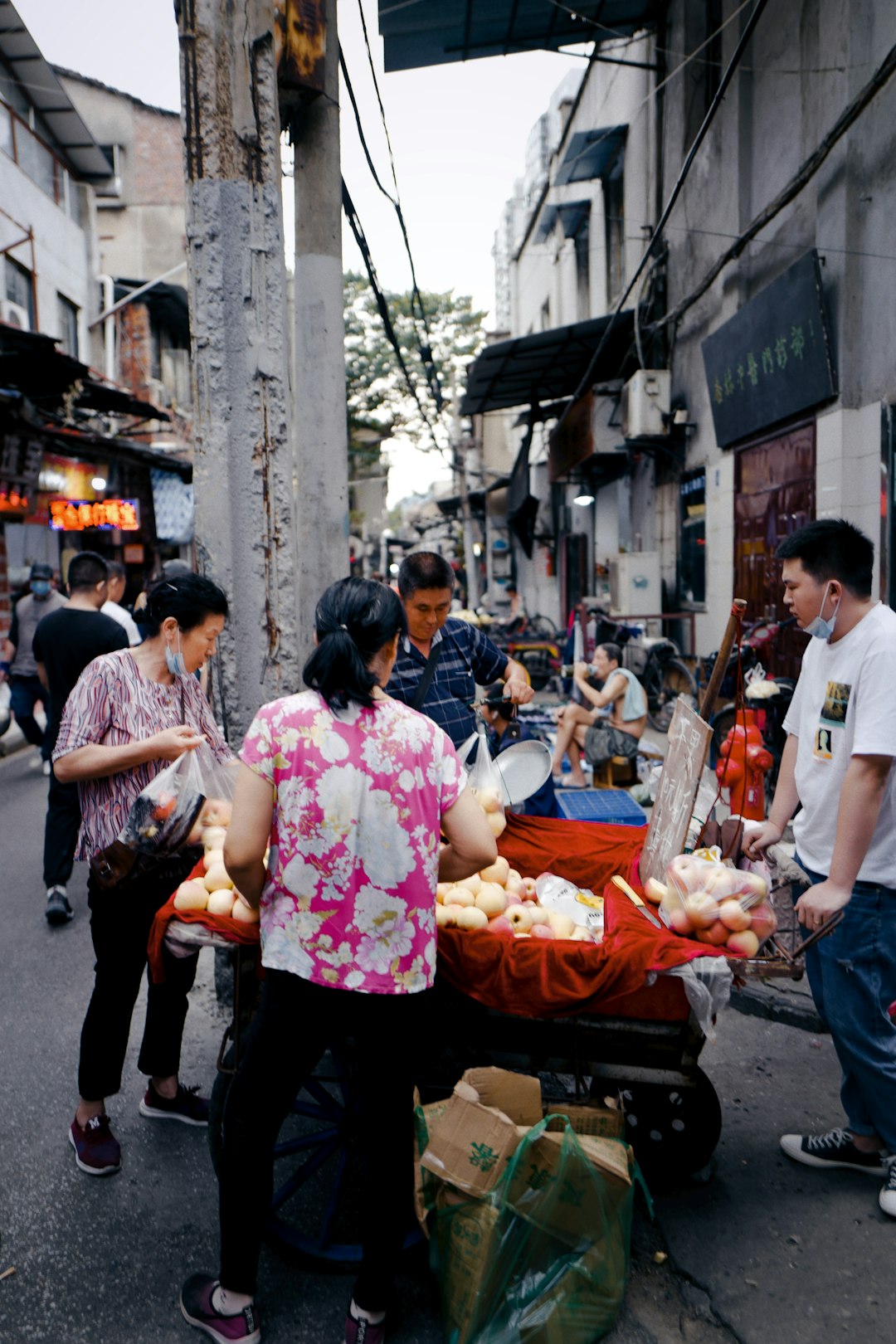 people walking on street during daytime