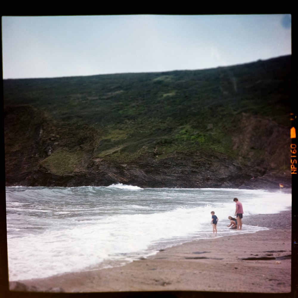 people walking on beach shore during daytime