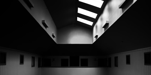 An aerial view of a newly designed cultural exhibition space blending minimal architecture with natural light.