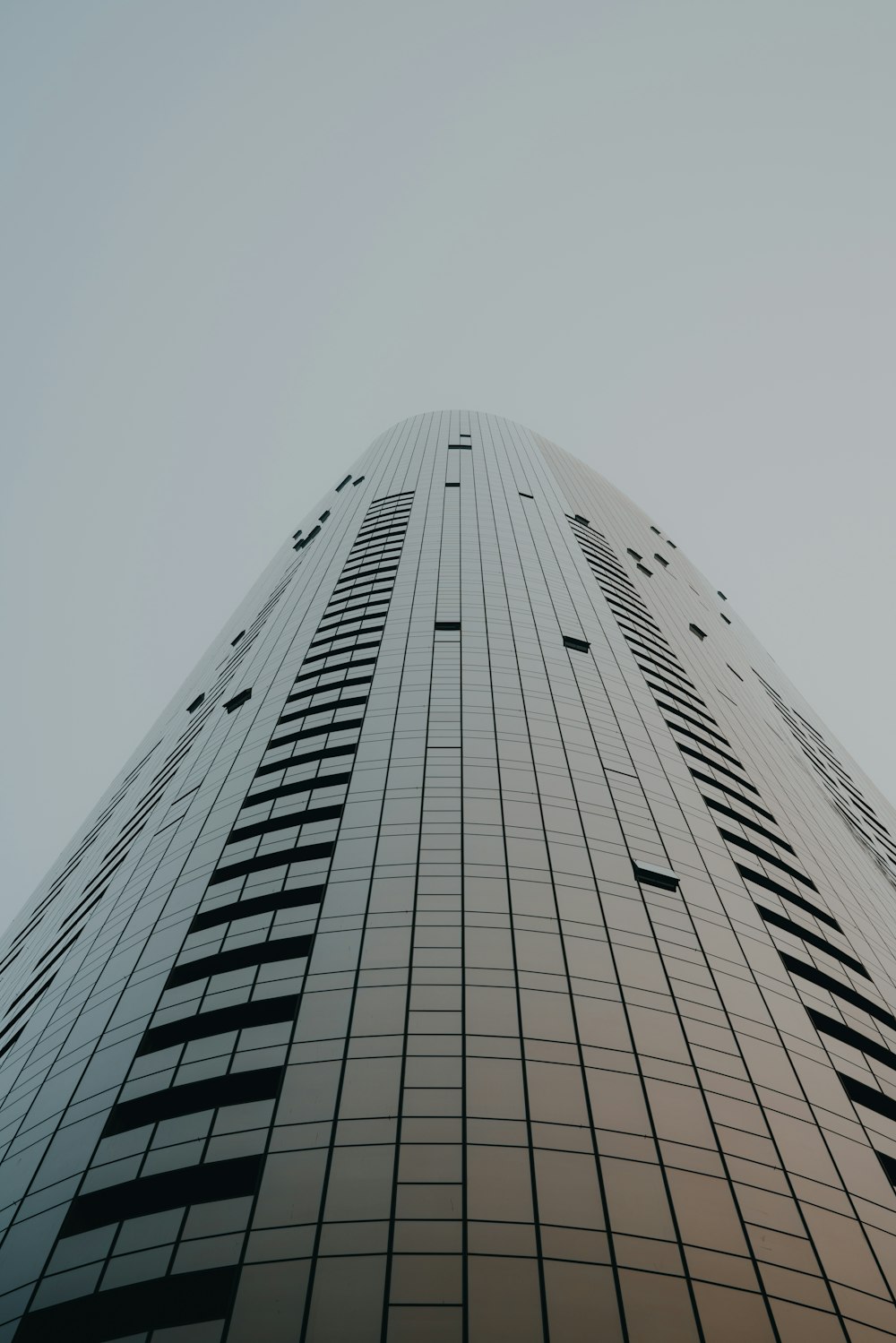 low angle photography of high rise building