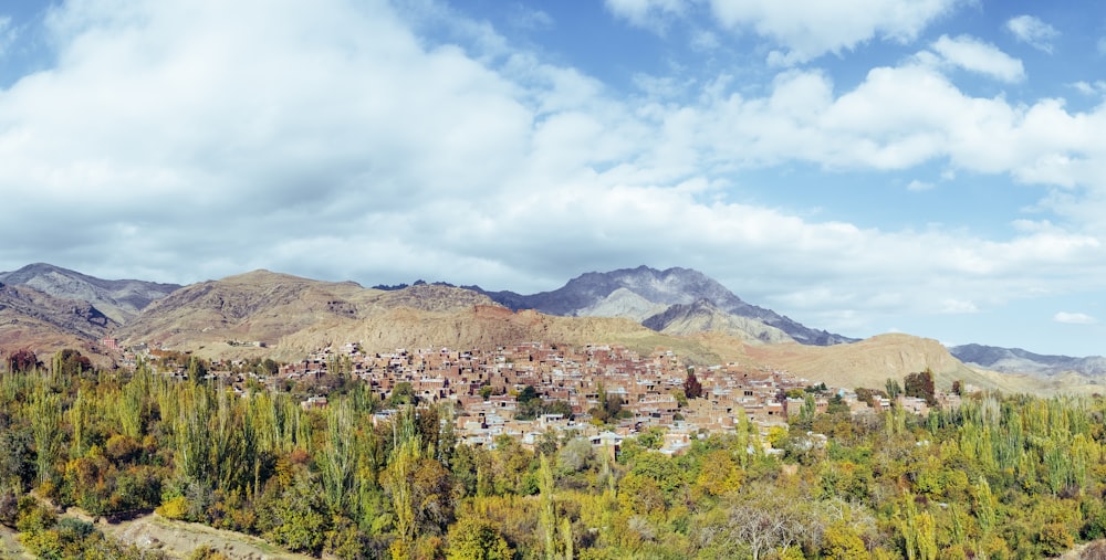 green and brown mountain under blue sky during daytime