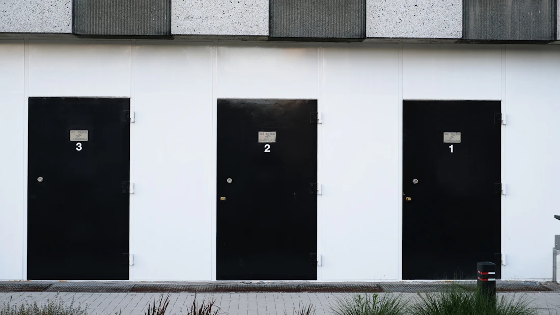 Commercial entrance doors