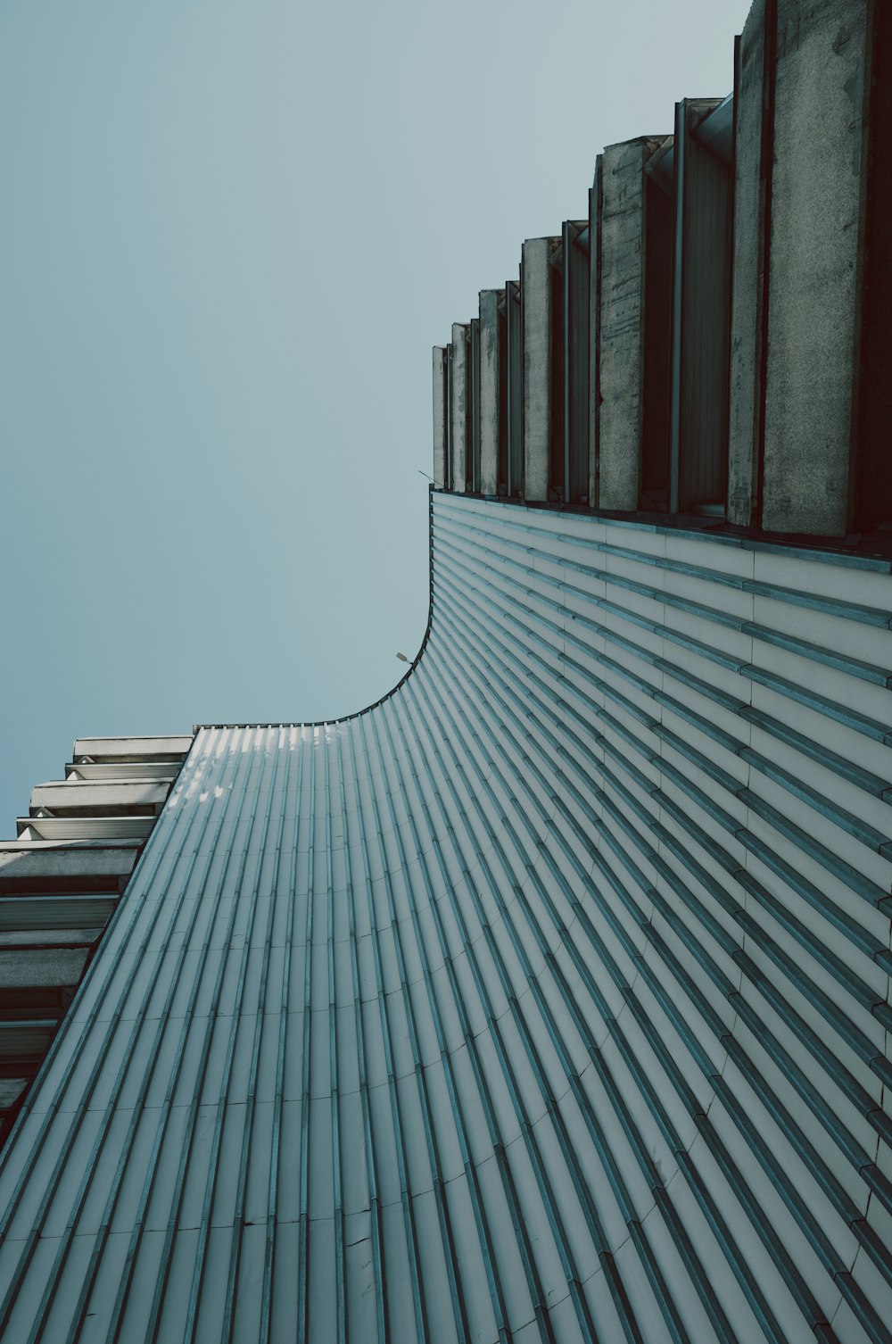 red and white concrete building