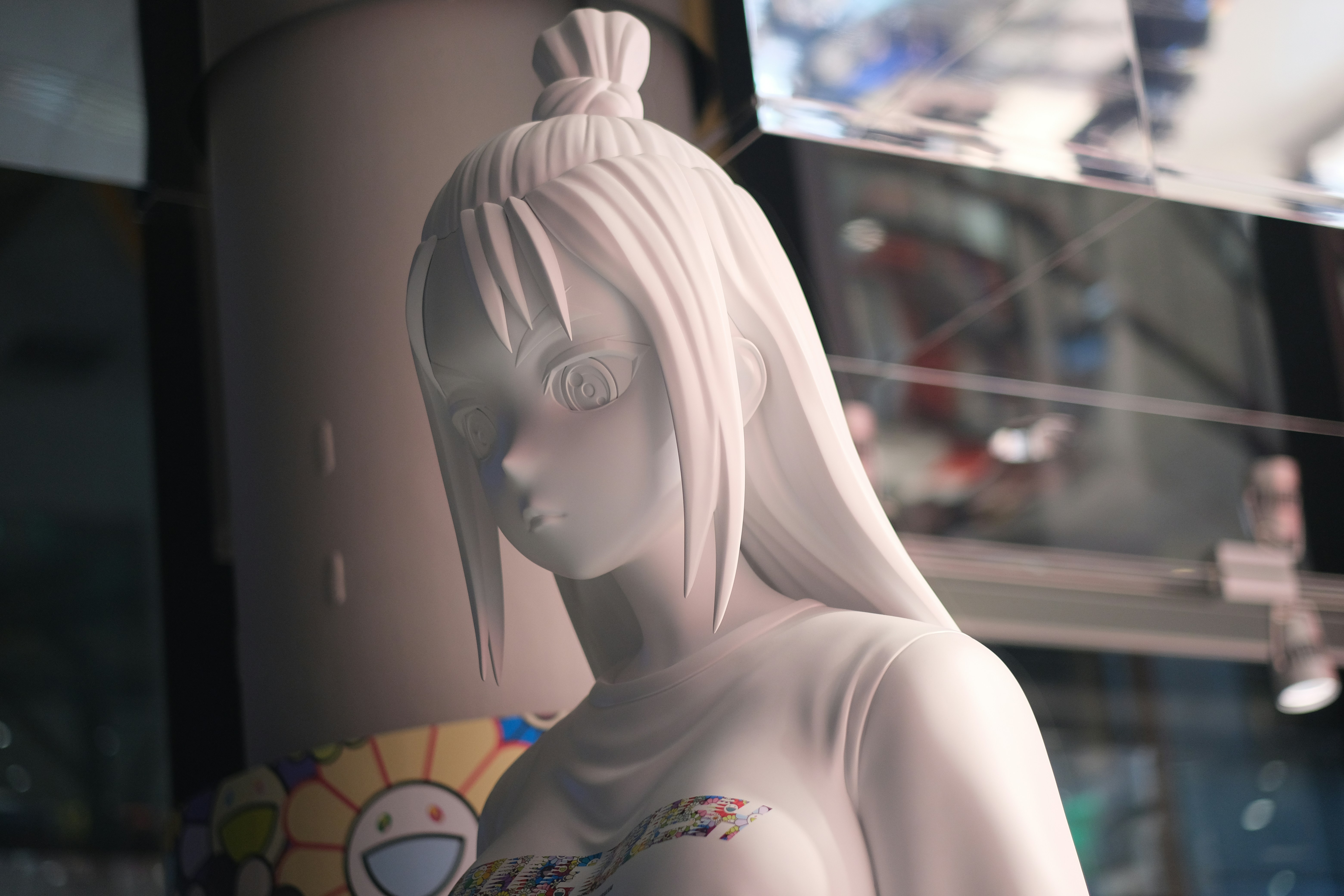 User interface showing detailed options for customizing full body digital character