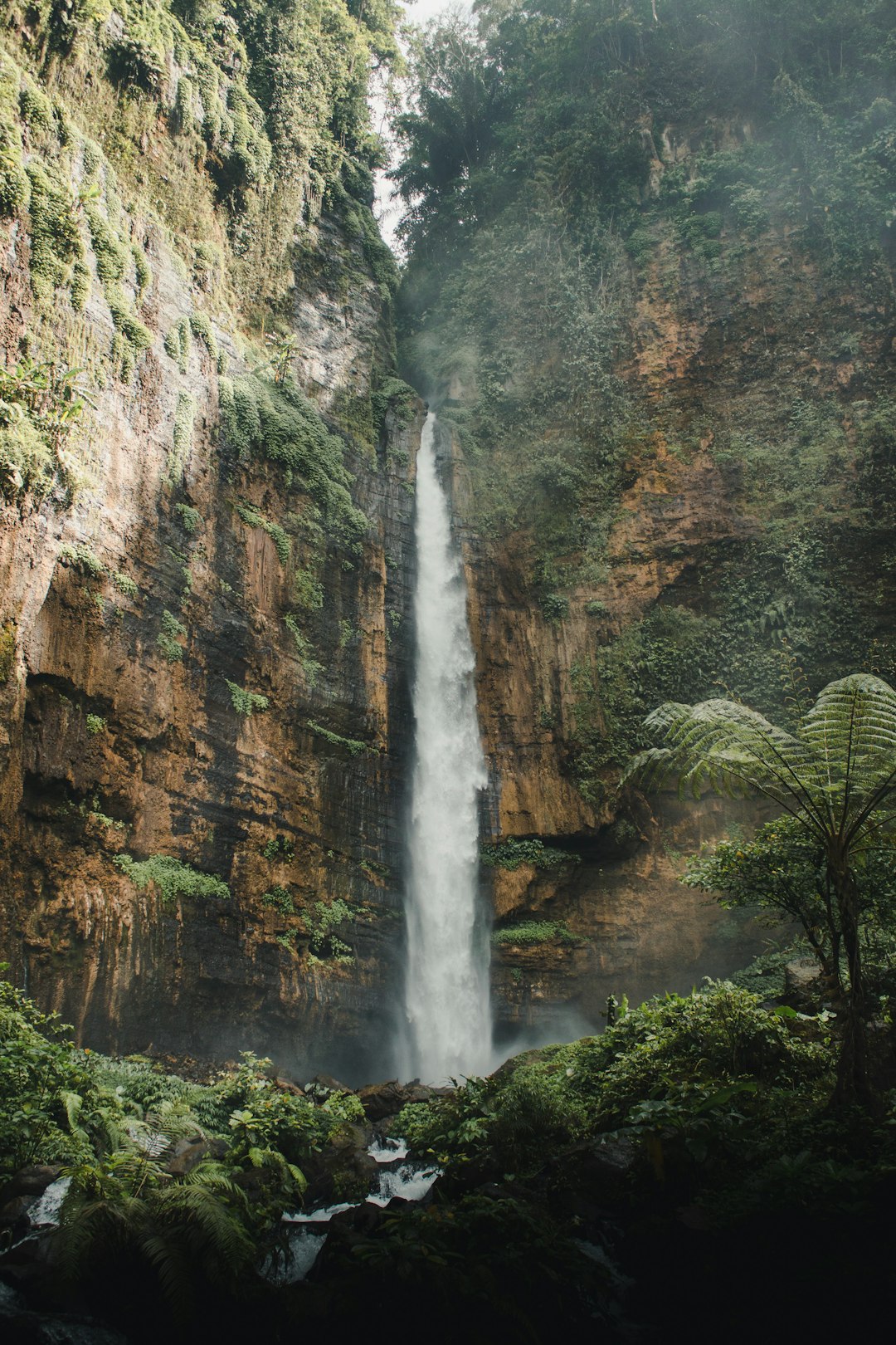 Waterfall photo spot Kapas Biru Waterfall Indonesia