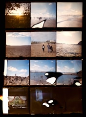 2 person standing on the window