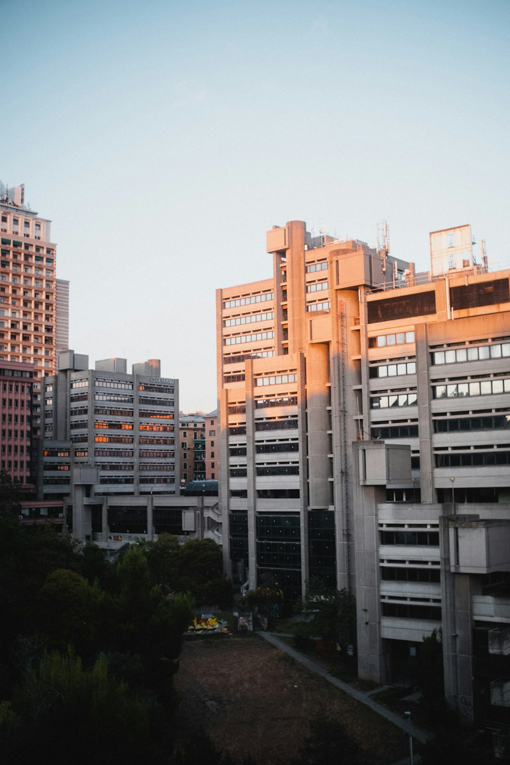 white and brown concrete building during daytime