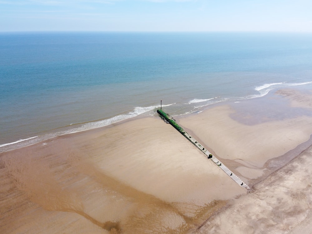 aerial view of beach during daytime