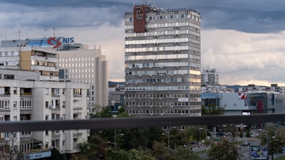 white concrete building during daytime serbia zoom background