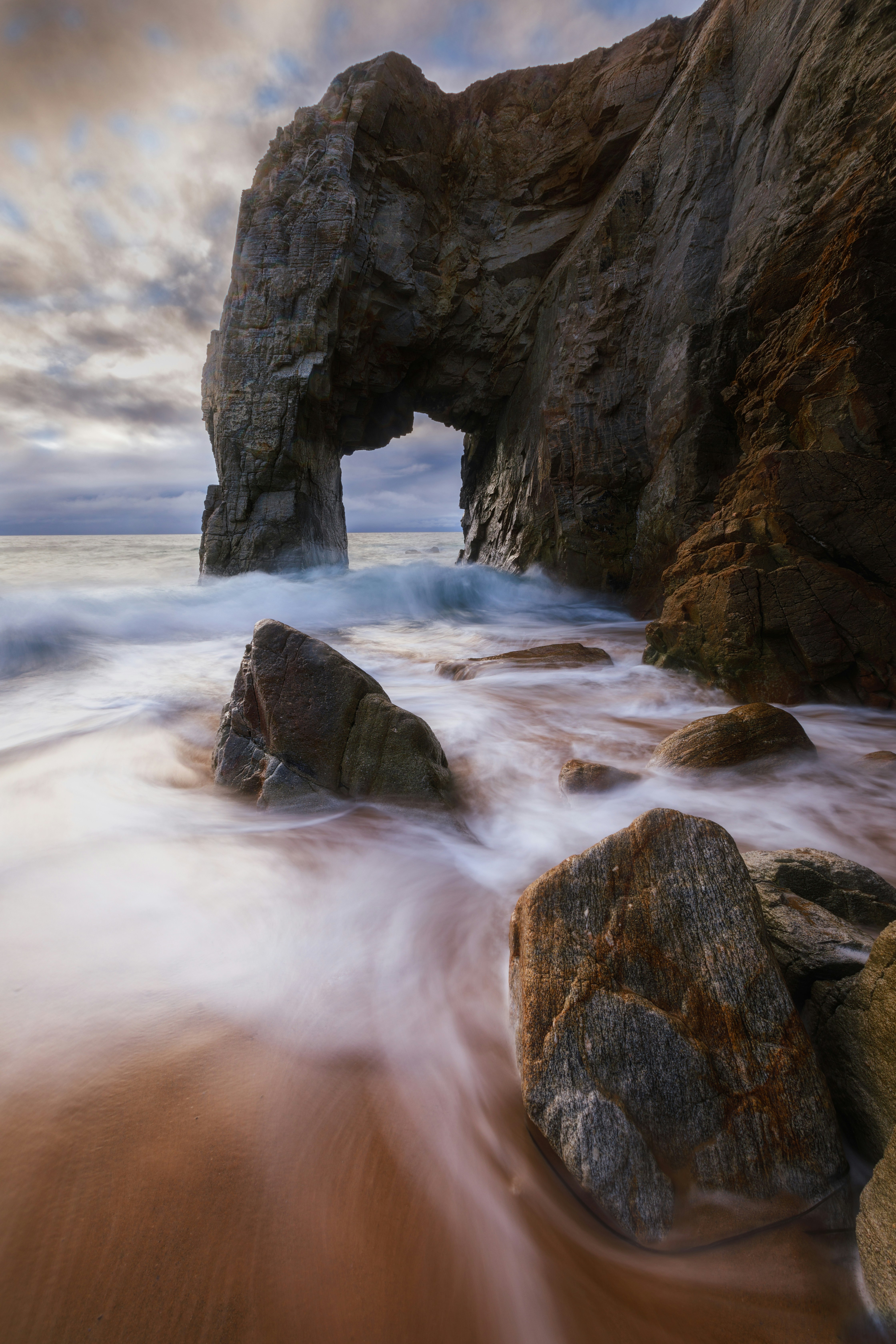Arche De Port Blanc Roche Percée Saint-pierre-quiberon