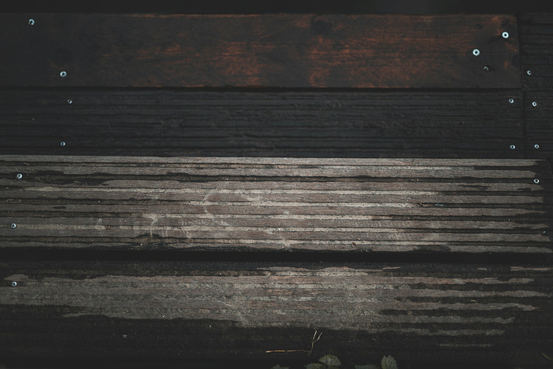 brown and black wooden surface