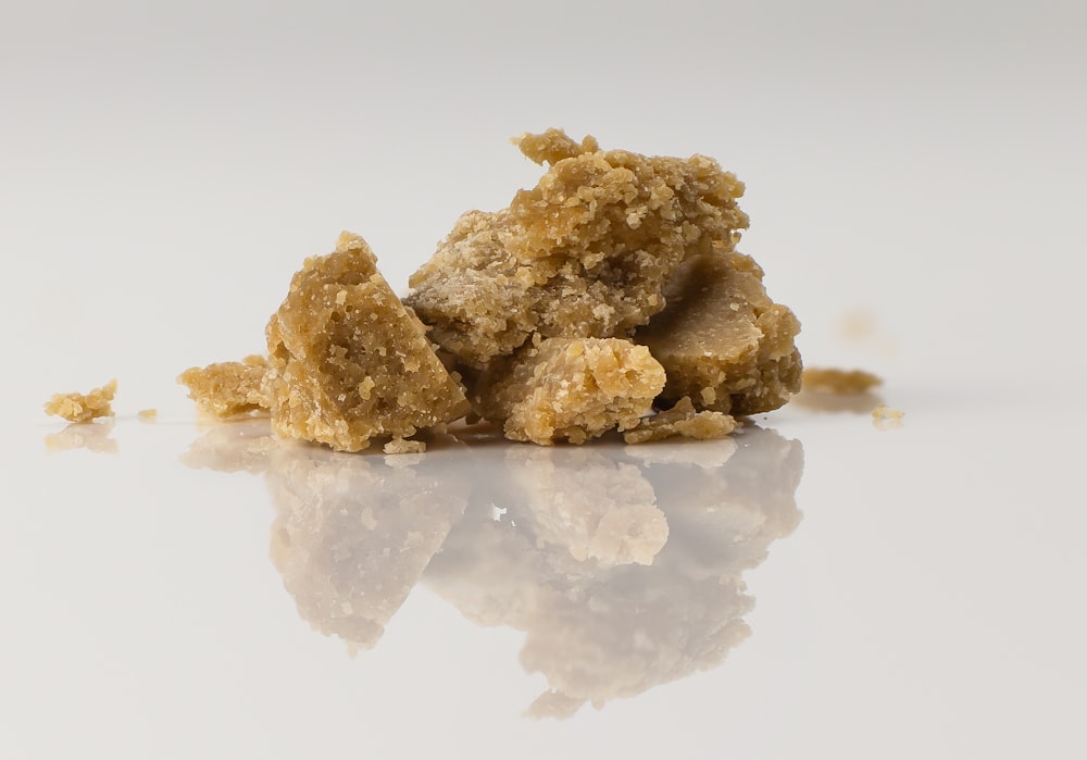 fried food on white ceramic plate