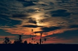 A stunning landscape photograph showcasing vibrant colors at sunset.