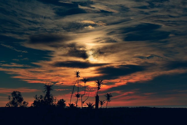 A stunning landscape photograph showcasing vibrant colors at sunset.
