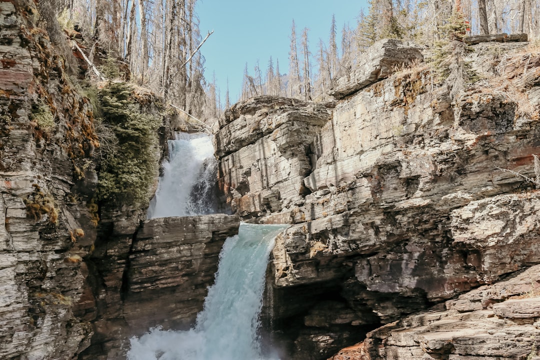 Waterfall photo spot Glacier National Park Eagle Falls